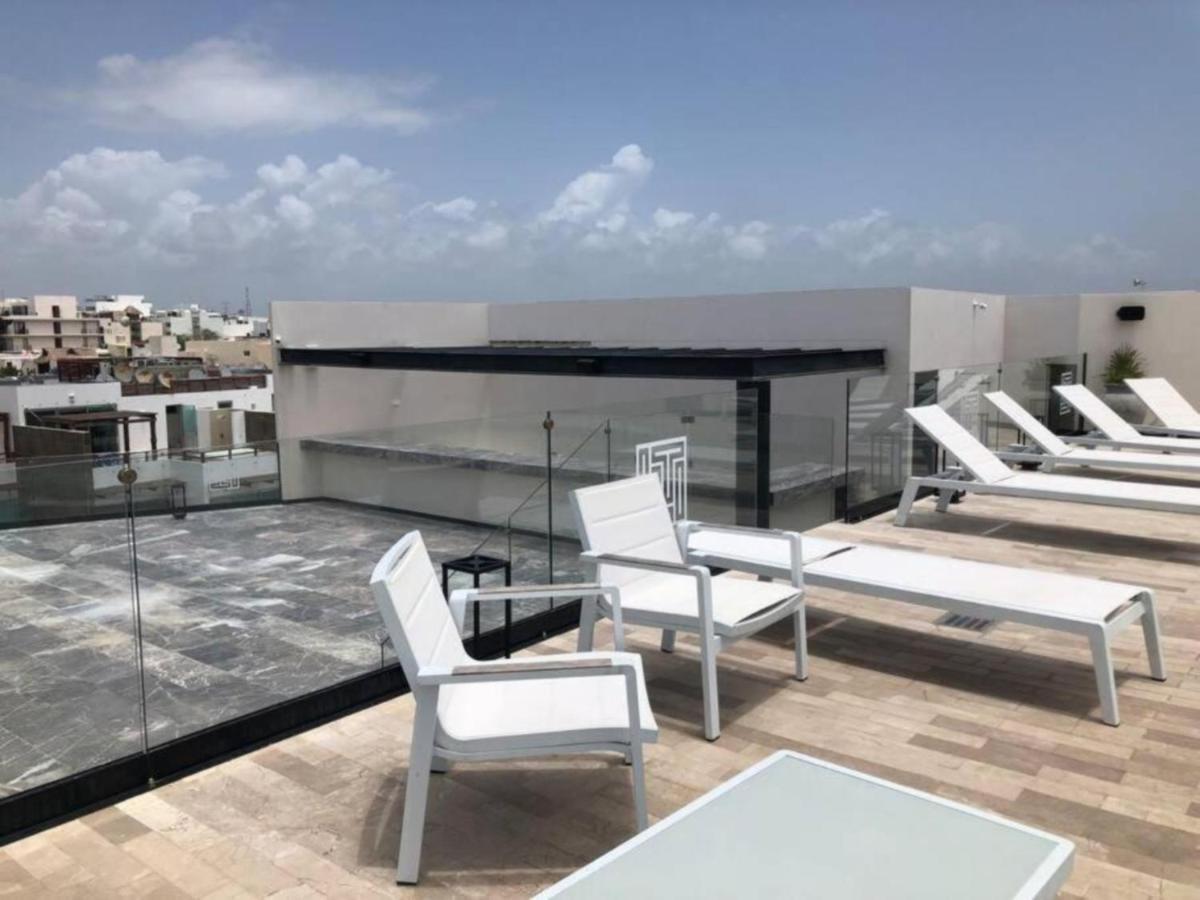 פלאייה דל כרמן Deluxe Aparment Whit Beach & Ocean View 8 Pax מראה חיצוני תמונה