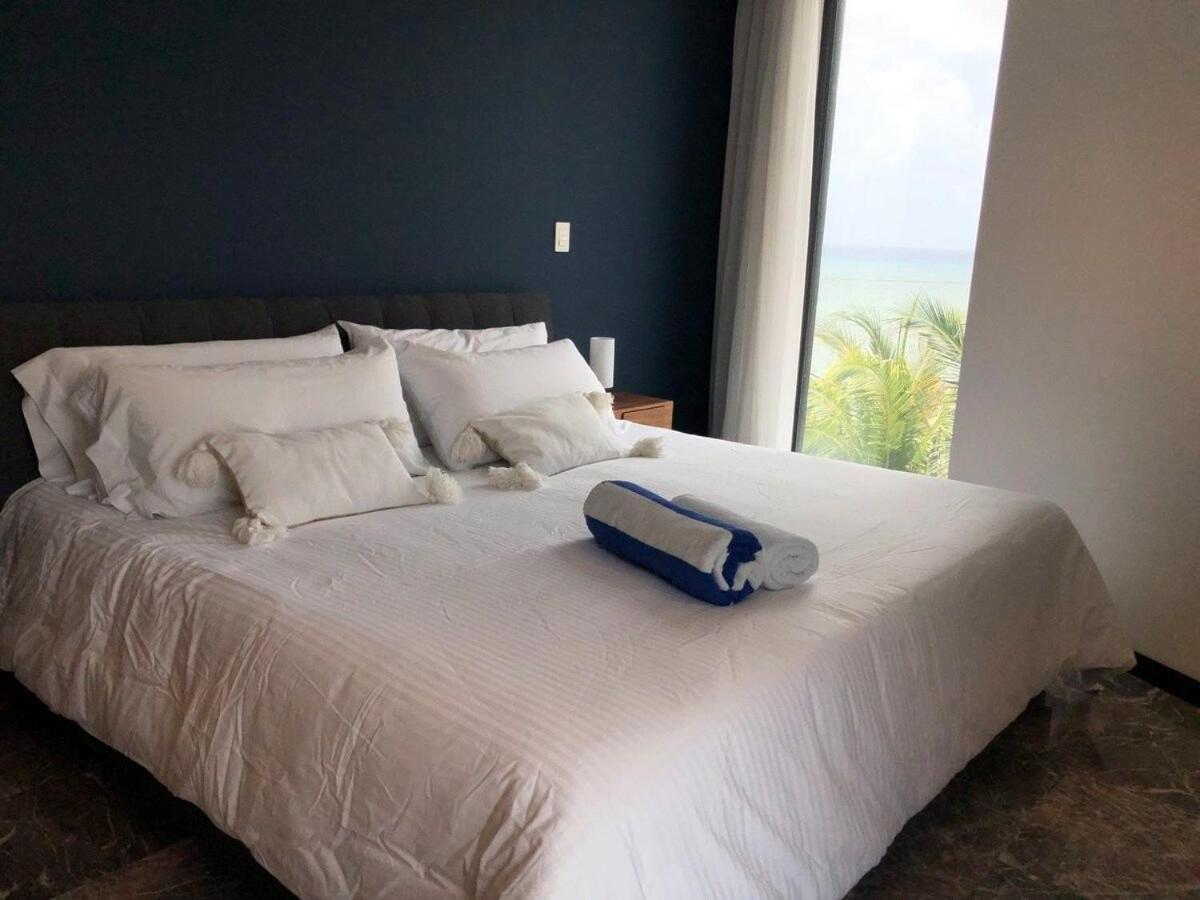 פלאייה דל כרמן Deluxe Aparment Whit Beach & Ocean View 8 Pax מראה חיצוני תמונה